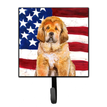 Carolines Treasures Tibetan Mastiff Patriotic Leash or Key Holder BB9721SH4